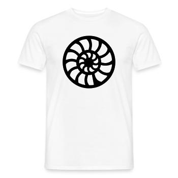 fossile - T-shirt homme - blanc - Devant - AI Model Male 178 dark (178cm)