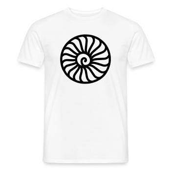 fossile - T-shirt homme - blanc - Devant - AI Model Male 178 dark (178cm)
