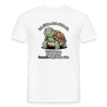 Ich Habe Nicht das Gefuehl, dass ich aelter werde - Männer T-Shirt - Weiß - Vorne - AI Model Male 178 dark (178cm)
