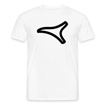 boomerang - Men's T-Shirt - white - Front - AI Model Male 178 dark (178cm)