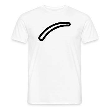 boomerang - Men's T-Shirt - white - Front - AI Model Male 178 dark (178cm)