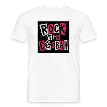 Punk Graffiti  - Men's T-Shirt - white - Front - AI Model Male 178 dark (178cm)