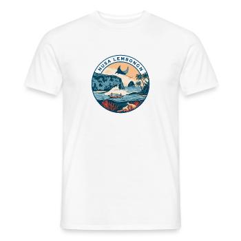Flying Manta on Nusa Lembongan - Männer T-Shirt - Weiß - Vorne - AI Model Male 178 dark (178cm)