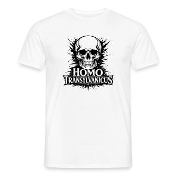 Homo Transylvanicus | Der Ursiebenbürger - Männer T-Shirt - Weiß - Vorne - AI Model Male 178 dark (178cm)