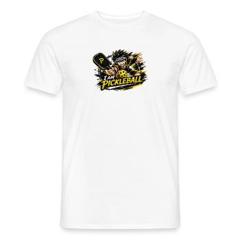 ICH BIN PICKLEBALL - Männer T-Shirt - Weiß - Vorne - AI Model Male 178 dark (178cm)