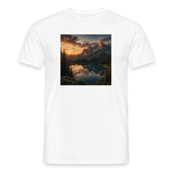 bae3d88a-8d40-48df-992b-f5e9e11fb074 - Männer T-Shirt - Weiß - Vorne - AI Model Male 178 dark (178cm)