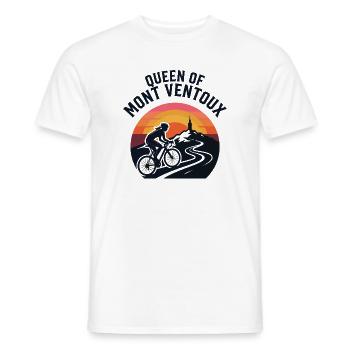 Queen of Mont Ventoux Retro-Trikot - Männer T-Shirt - Weiß - Vorne - AI Model Male 178 dark (178cm)