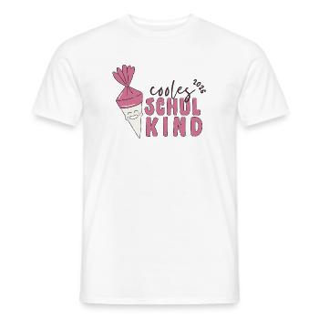 Schulkind 2026 Einschulung Geschenk Erstklässler - Männer T-Shirt - Weiß - Vorne - AI Model Male 178 dark (178cm)