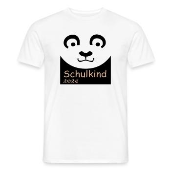 Schulkind 2026 - Männer T-Shirt - Weiß - Vorne - AI Model Male 178 dark (178cm)