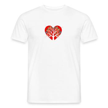 Social Worker Quote Hard Worker Social Work - Männer T-Shirt - Weiß - Vorne - AI Model Male 178 dark (178cm)