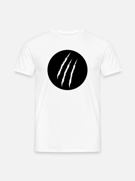 claw - Men's T-Shirt - white