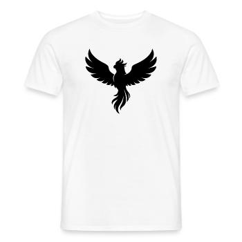 Phoenix - Männer T-Shirt - Weiß - Vorne - AI Model Male 178 dark (178cm)