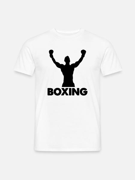 Boxing - Männer T-Shirt - Weiß