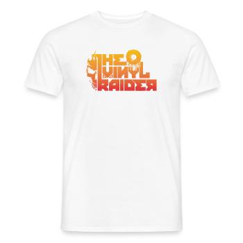 Produits dérivés VinylRaider - T-shirt homme - blanc - Devant - AI Model Male 178 dark (178cm)