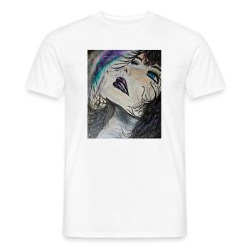 Feurig  - Männer T-Shirt - Weiß - Vorne - AI Model Male 178 dark (178cm)