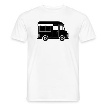 Food Truck - Männer T-Shirt - Weiß - Vorne - AI Model Male 178 dark (178cm)