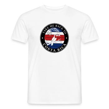 Take Me Back to Costa Rica Tukan - Männer T-Shirt - Weiß - Vorne - AI Model Male 178 dark (178cm)