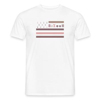 BizouH - GHD Liesliv - 04 - T-shirt homme - blanc - Devant - AI Model Male 178 dark (178cm)