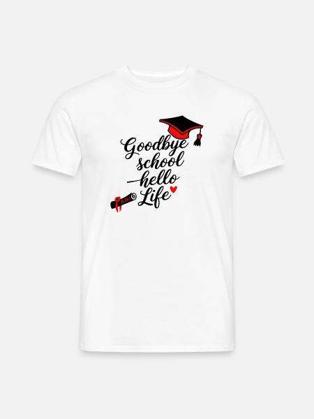 Abitur - Men's T-Shirt - white
