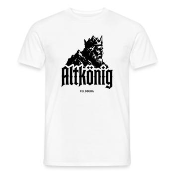"Altkönig - Taunus" - Männer T-Shirt - Weiß - Vorne - AI Model Male 178 dark (178cm)