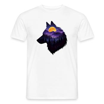 Der Wald In Mir - Männer T-Shirt - Weiß - Vorne - AI Model Male 178 dark (178cm)