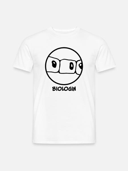 Biologist - Men's T-Shirt - white