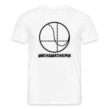 Mathematikerin - Männer T-Shirt - Weiß - Vorne - AI Model Male 178 dark (178cm)
