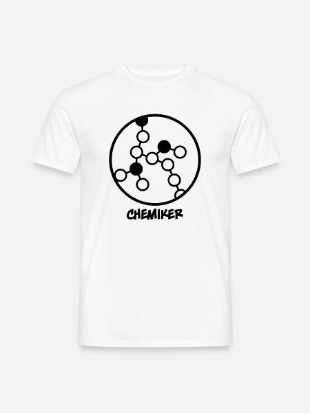 Chemiker - Männer T-Shirt - Weiß
