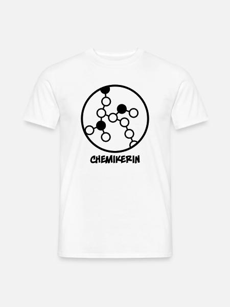Chemikerin - Männer T-Shirt - Weiß