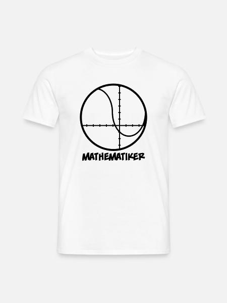 Mathematiker - Männer T-Shirt - Weiß