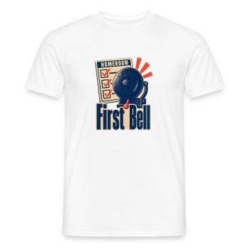 Don de l’enseignant principal Premier Jour de la Chambre de Classe - T-shirt homme - blanc - Devant - AI Model Male 178 dark (178cm)