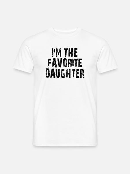 Familienlieblinge Geschenke mehr Ich-m_The_Favorite - Männer T-Shirt - Weiß
