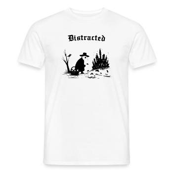Distracted by side quests - Männer T-Shirt - Weiß - Vorne - AI Model Male 178 dark (178cm)