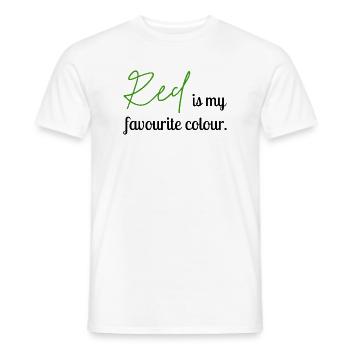 Red2 - T-shirt homme - blanc - Devant - AI Model Male 178 dark (178cm)