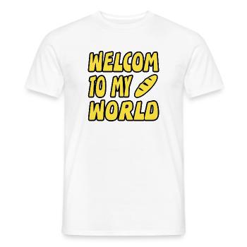 Baker - Men's T-Shirt - white - Front - AI Model Male 178 dark (178cm)