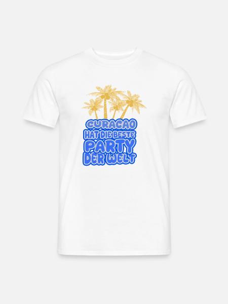 Urlaubsregion Curacao - Männer T-Shirt - Weiß