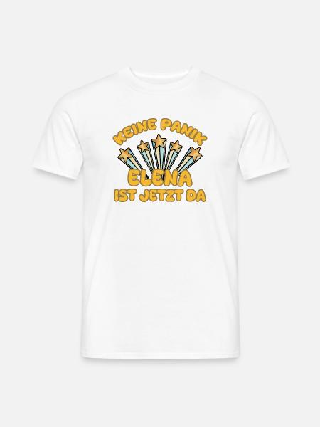 Spruch Elena - Männer T-Shirt - Weiß