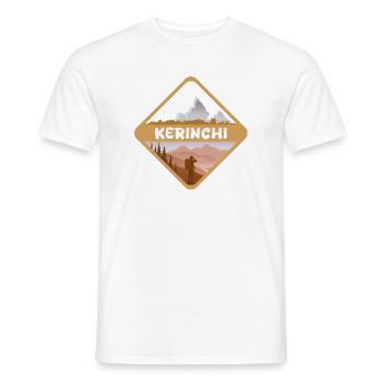 Gift for Kerinchi - Men's T-Shirt - white - Front - AI Model Male 178 dark (178cm)
