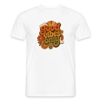 Ausstrahlung - Männer T-Shirt - Weiß - Vorne - AI Model Male 178 dark (178cm)