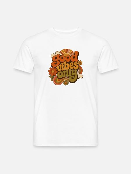 vibes - Men's T-Shirt - white