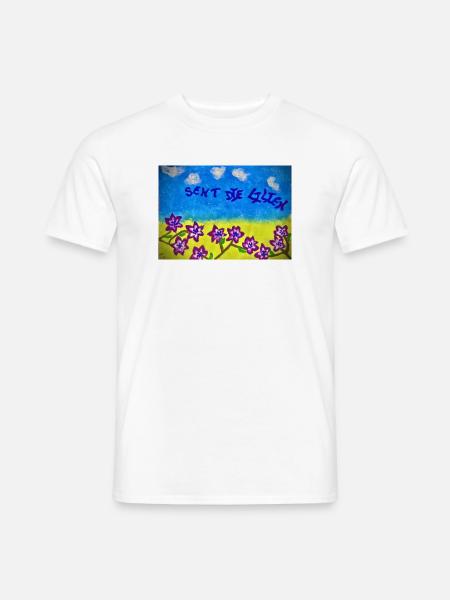 Finde Jesus von Eunice Ahiale - Männer T-Shirt - Weiß