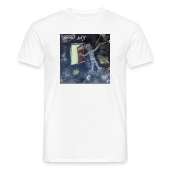 Finde Jesus von Eunice Ahiale - T-shirt homme - blanc - Devant - AI Model Male 178 dark (178cm)