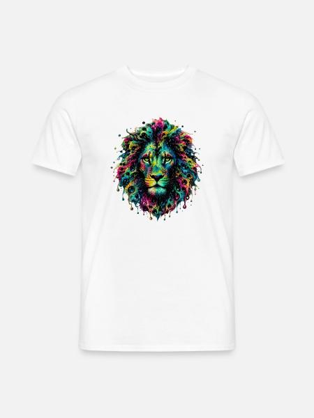 Prismatischer Wächter - Männer T-Shirt - Weiß