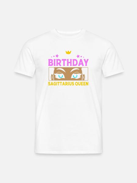 Sternzeichen Schütze - Männer T-Shirt - Weiß