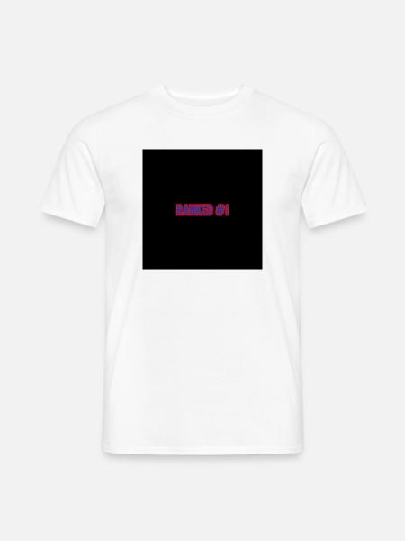 Platzierung #1 - Männer T-Shirt - Weiß