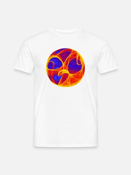 Lebensbaum Dreifaltigkeit - Männer T-Shirt - Weiß