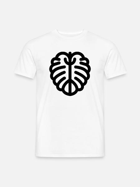 Monstera - Männer T-Shirt - Weiß