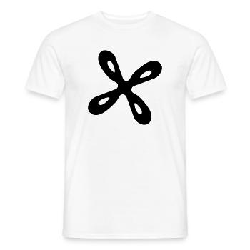 Propeller - Männer T-Shirt - Weiß - Vorne - AI Model Male 178 dark (178cm)