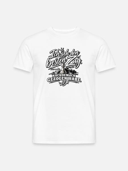Schach - Männer T-Shirt - Weiß
