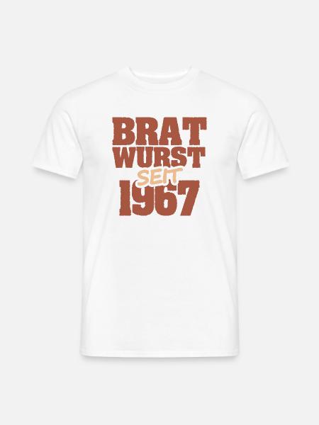 Grillen 1967 - Männer T-Shirt - Weiß